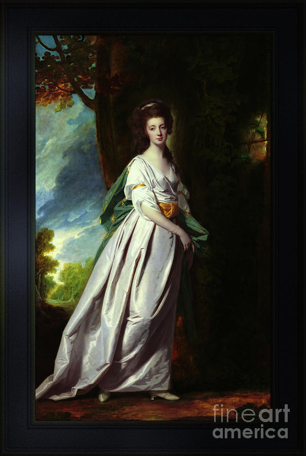 Mrs. Thomas Scott Jackson by George Romney Classical Art Old Masters Reproduction Painting by Rolando Burbon