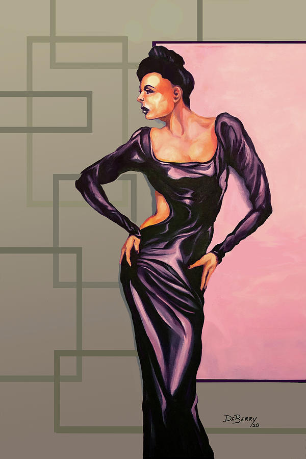 MS Jane Painting by Lloyd DeBerry MS Jane Painting by Lloyd DeBerry