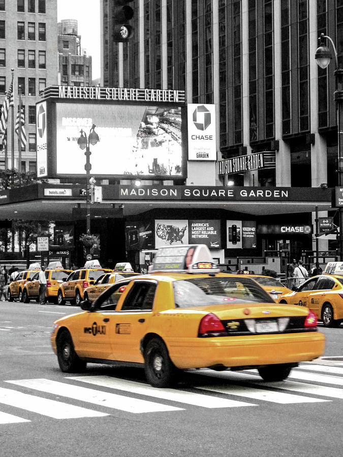 MSG Taxi Photograph by Carmilla Caruana - Fine Art America