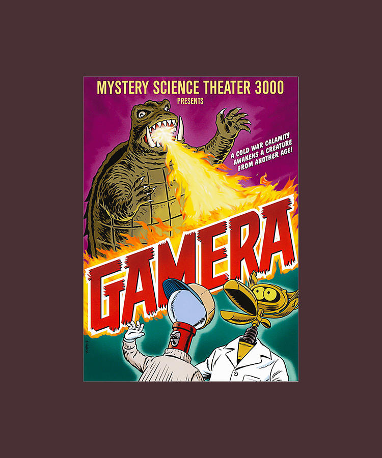 Mst3k Gamera Tapestry Textile By Shaw Heather Fine Art America