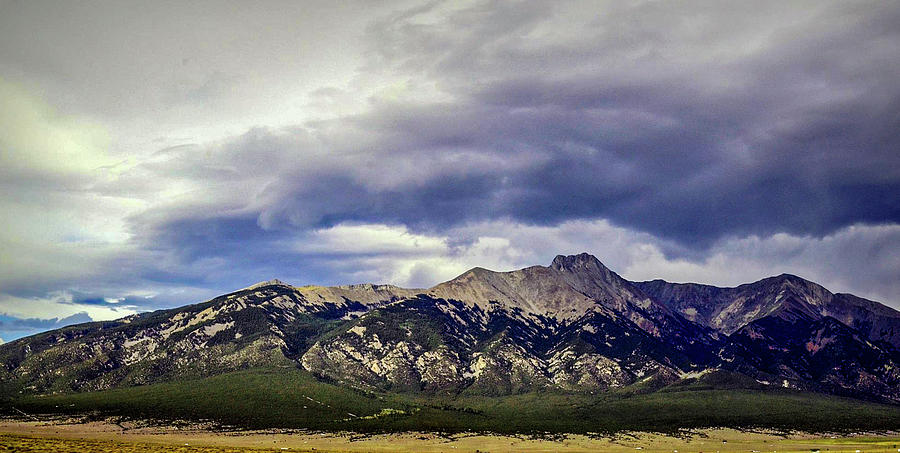 Mt Blanca Range in Colorado Photograph by George Garcia