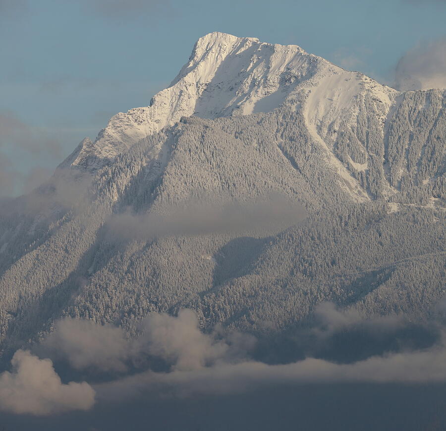 Mt. Cheam Winter Crown Photograph by Ian McAdie