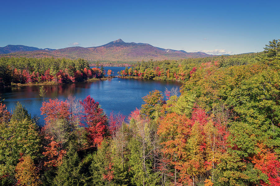 Mt Chocorua With Little Lake in Foreground.  Photograph by John Rowe