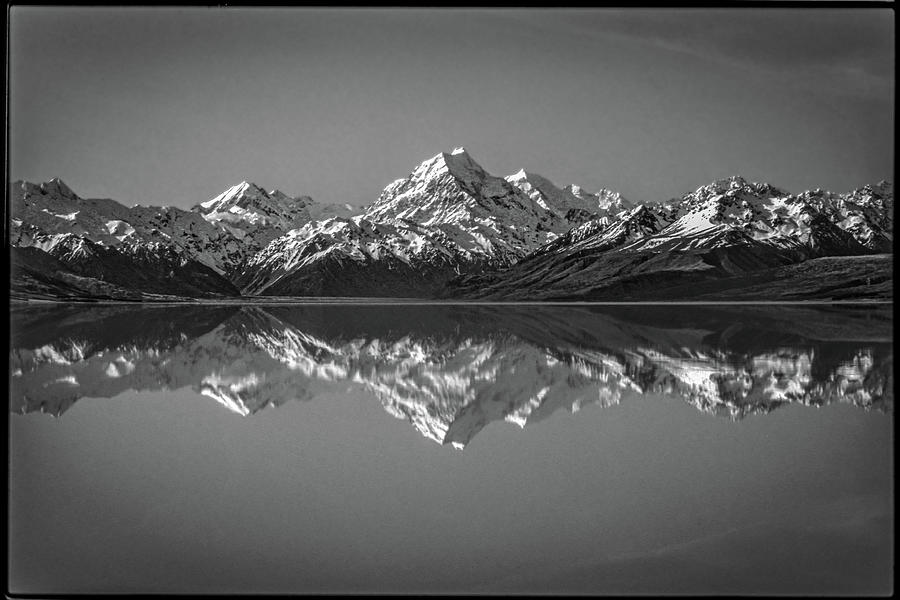 Lake Pukaki Mirrors Mt. Cook Photograph
