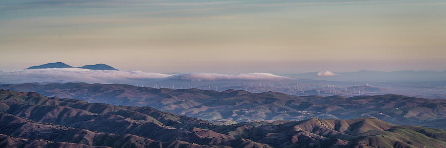 Mt Diablo Viewed from Mt Oso Photograph by Mike Gifford