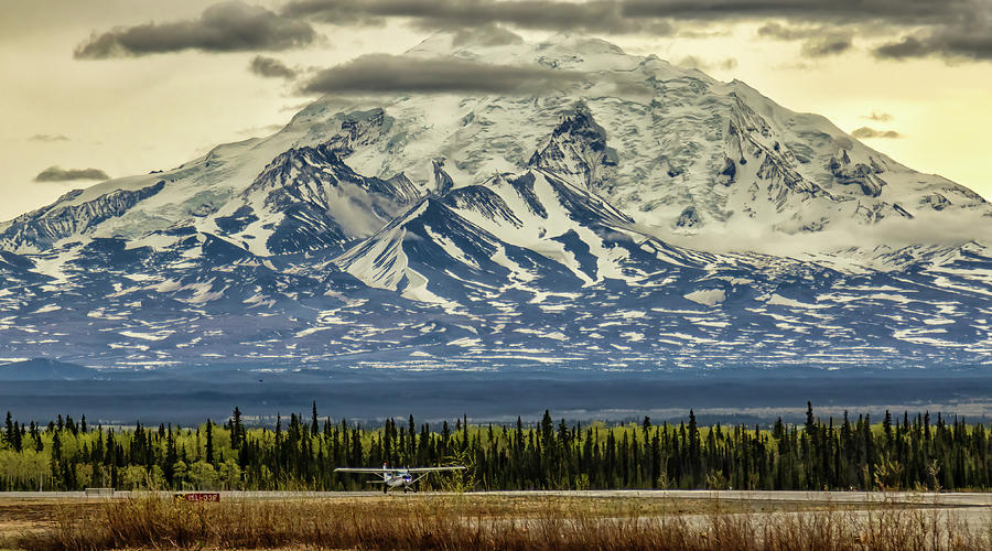 Mt Drum Wrangel St Elias National Park Alaska Photograph by Michael W Rogers
