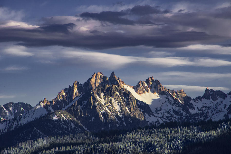 Mt Heyburn Near Sunset Photograph By Link Jackson Fine Art America