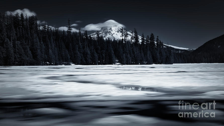 Mt Hood from Lost Lake Photograph by Masako Metz