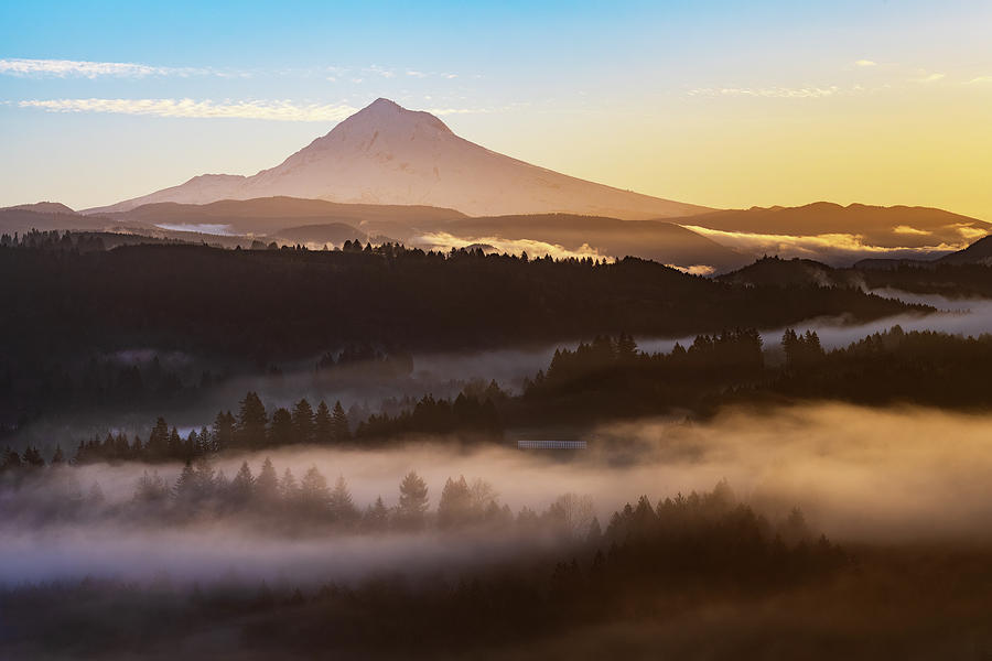 Mt. Hood Sunrise Photograph by Patrick Campbell