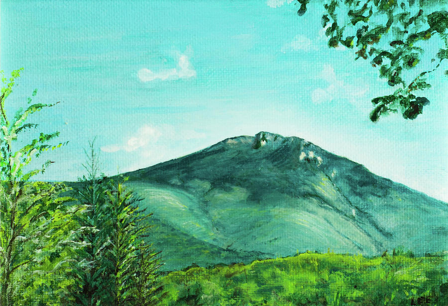 Mt. Liberty Painting by Lee Beuther