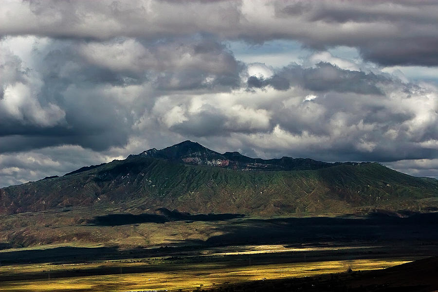 Mt. Longonot Photograph by Mike Gaudaur