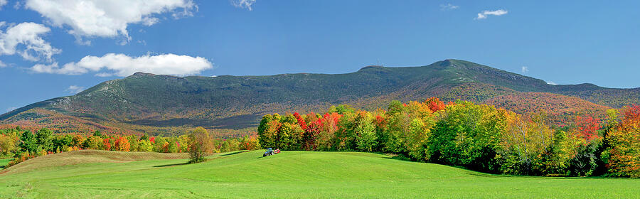 Mt Mansfield From Underhill Vermont Photograph By Gordon Ripley | Fine