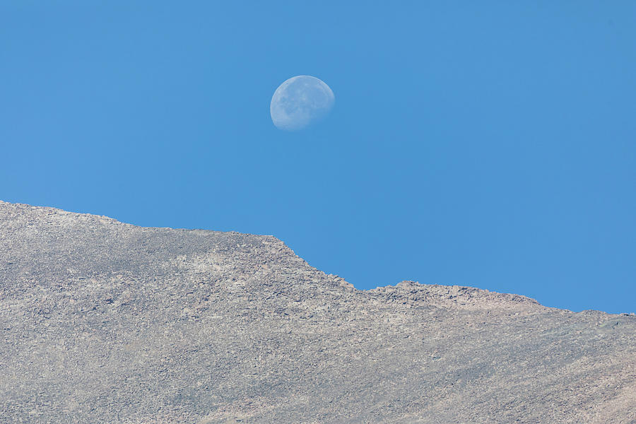 Mt Meeker Moon Photograph