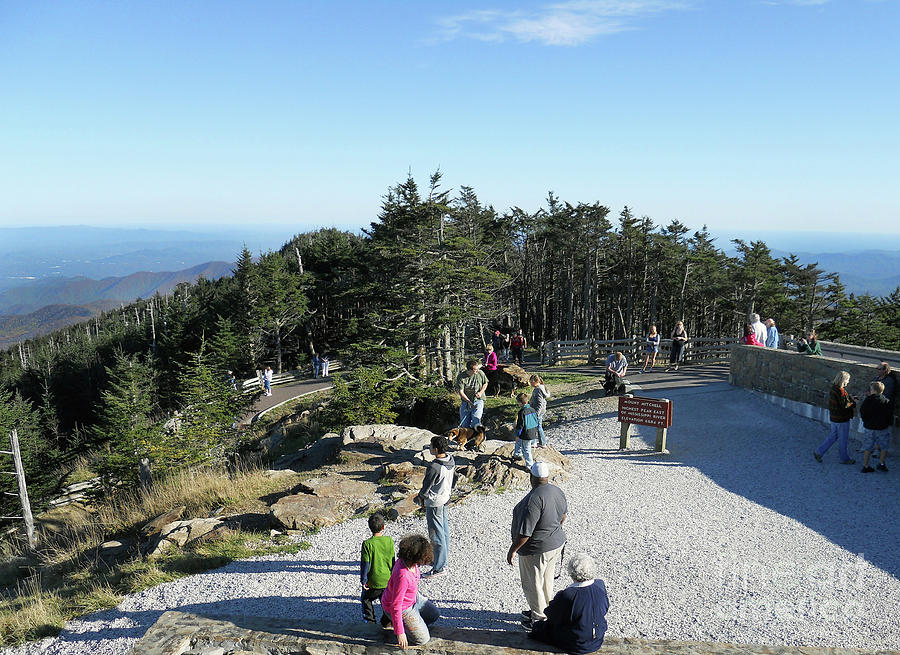 Mt Mitchell Nc 2 Photograph by Skip Willits