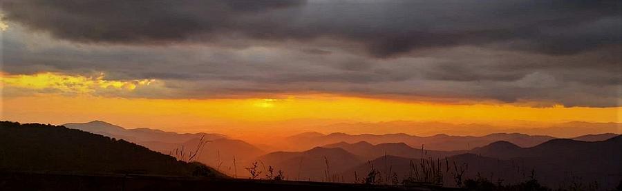 Mt. Mitchell Sunset Photograph by Stefan Duncan