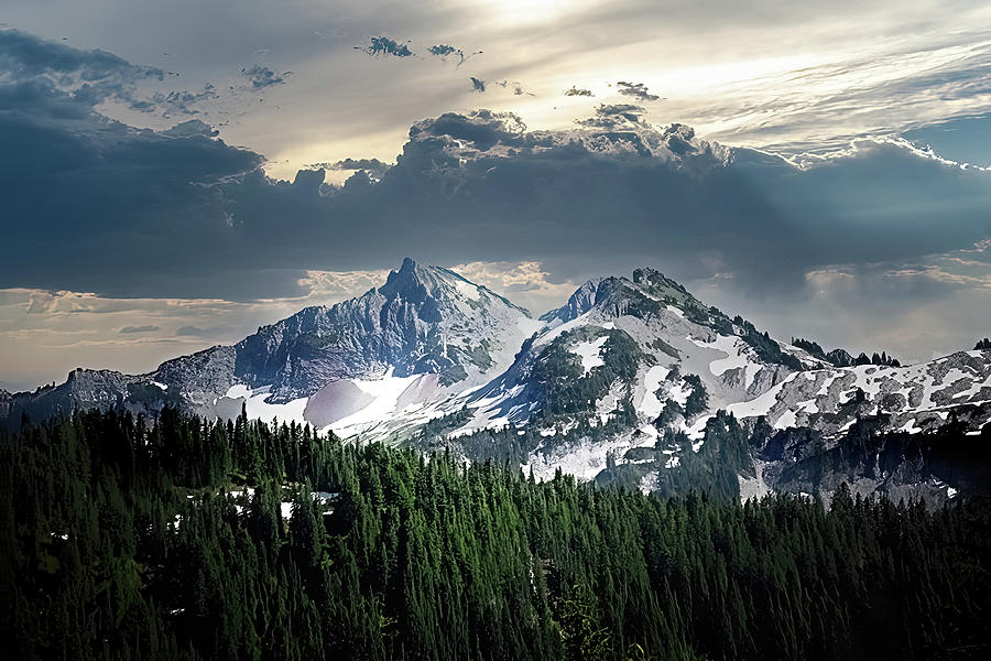 Mt. Ranier  Photograph by Jim Signorelli
