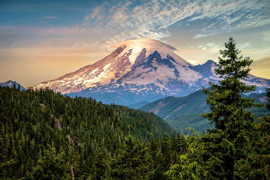 Mt Ranier Photograph by Patricia Fiedler - Fine Art America