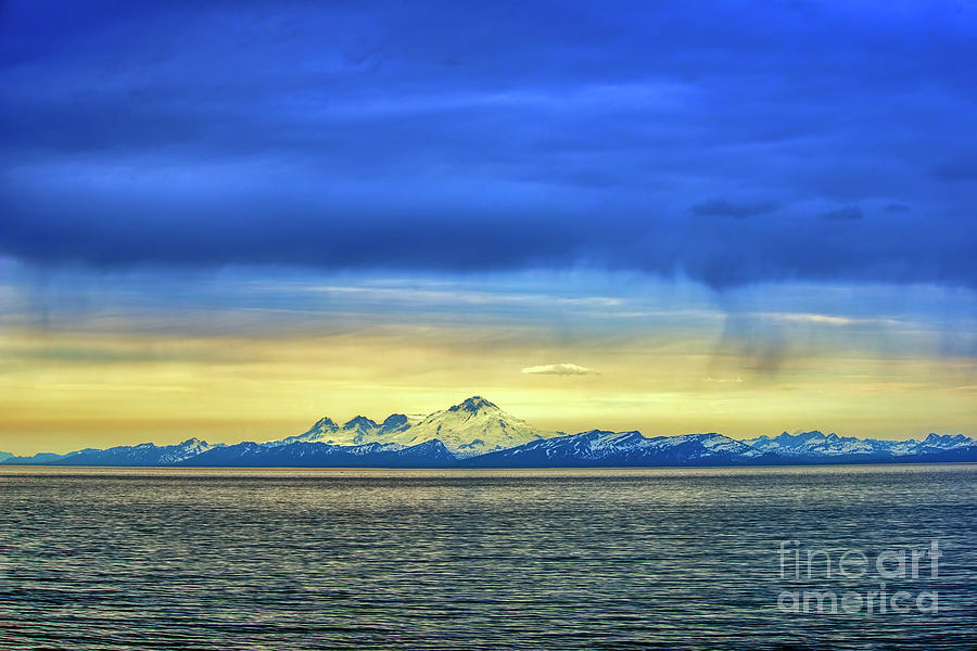 Mt Redoubt from Ninilchik, Alaska Photograph by David Arment