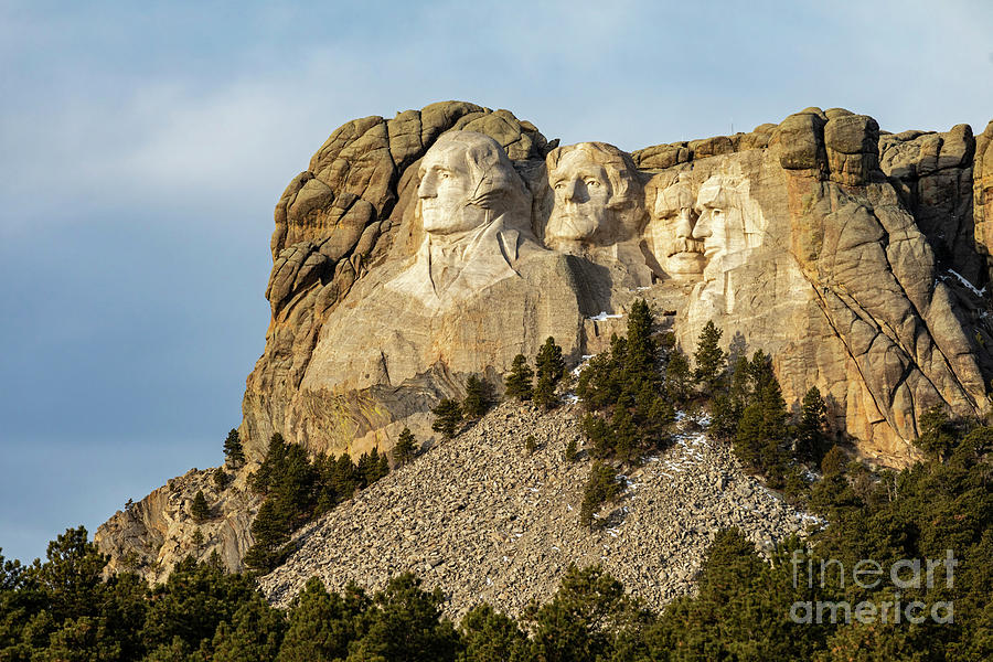 Mt Rushmore Photograph by Jim West