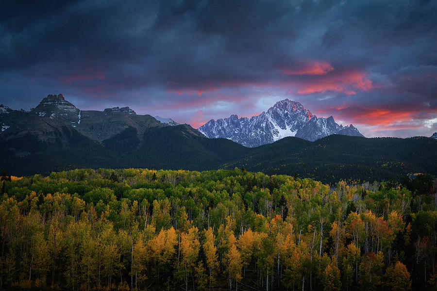 Fall Photograph - Mt Sneffels by Emmanuel Panagiotakis