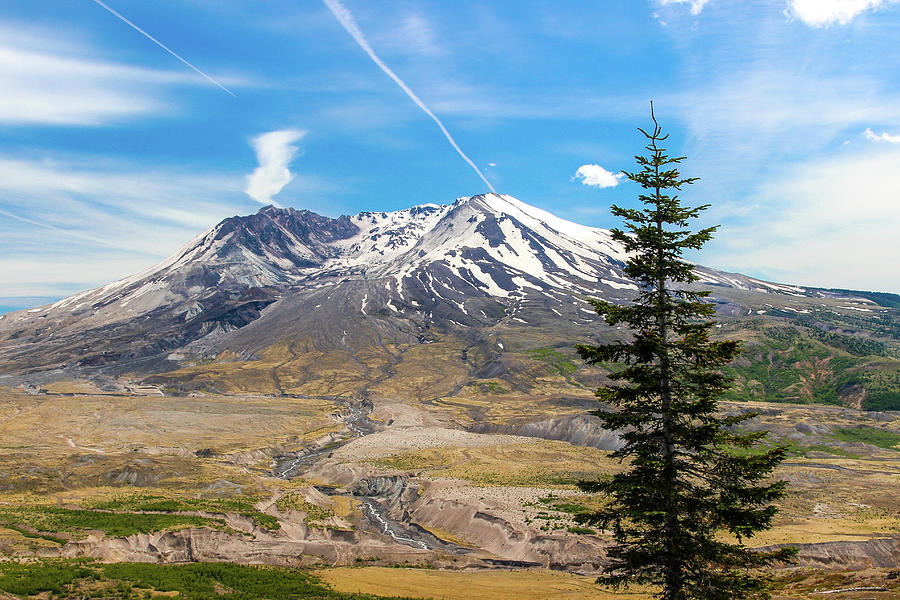 Mt St Helens in Summertime Photograph by Aashish Vaidya