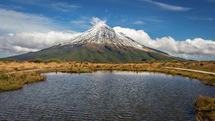 Mt Taranaki Photograph by Jennifer Mallet