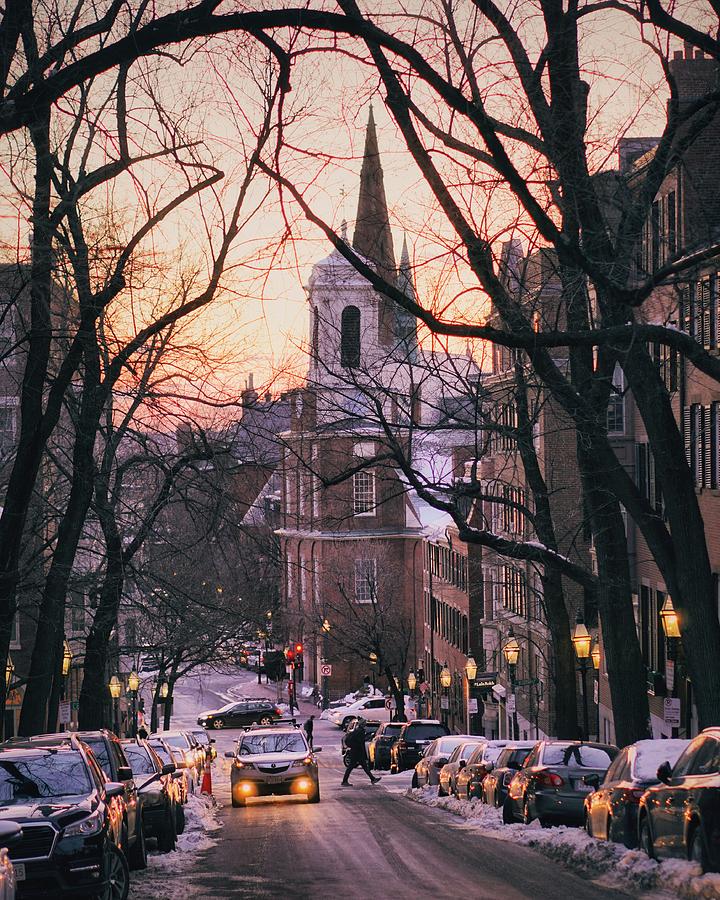 Mt Vernon Street in Winter  Photograph by Brian McWilliams