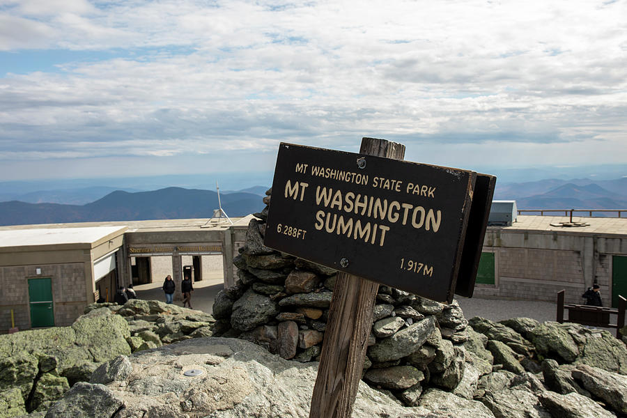 Mt. Washington Summit Photograph by Dan Sproul