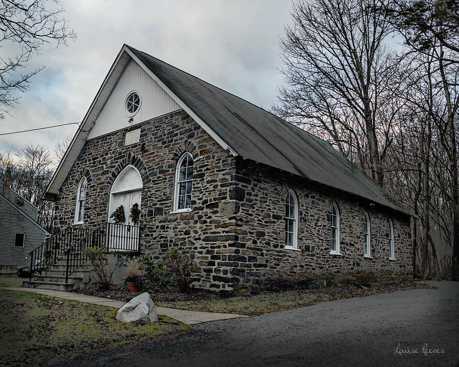Mt. Zion Methodist Episcopal Church Photograph by Louise Reeves