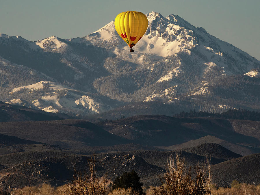 Mtn Balloon Photograph by John T Humphrey