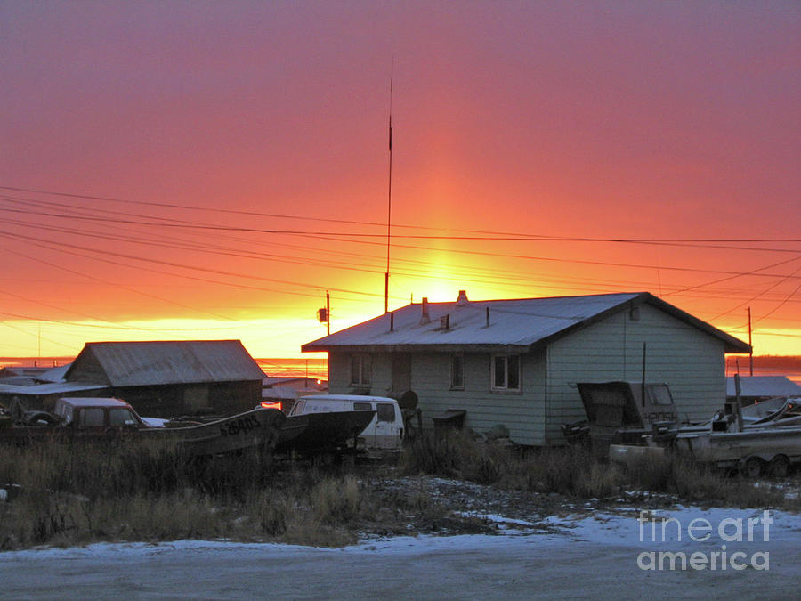 Mtn Village AK Sunrise Photograph by Steve Speights