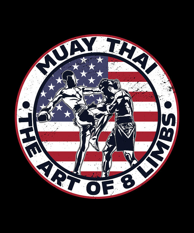 muay thai illustrations