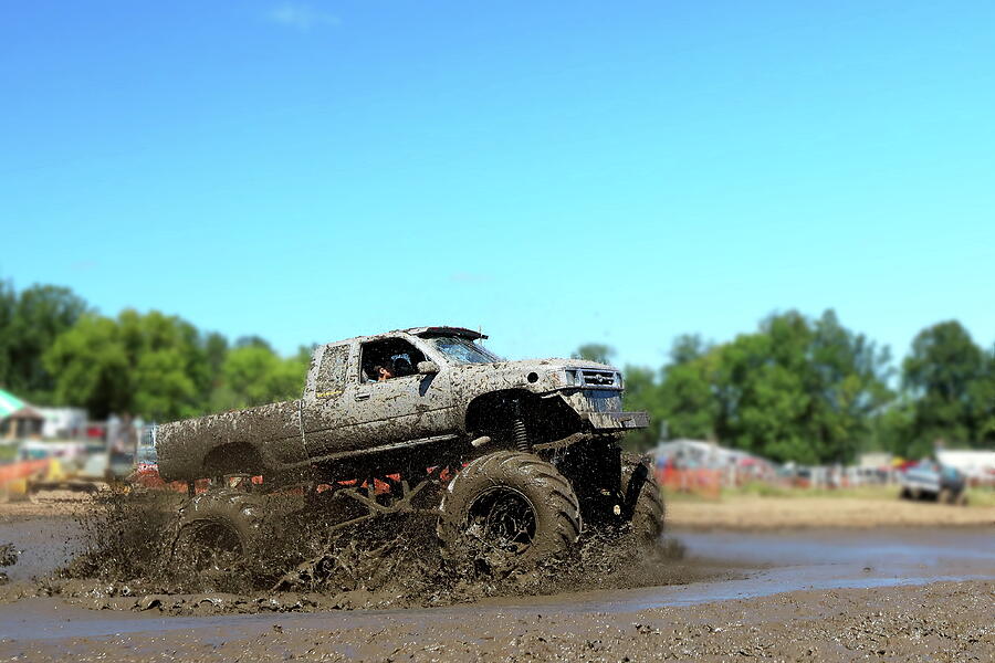 Mud Bog event in Minnesota 4 Photograph by Alex Nikitsin Pixels