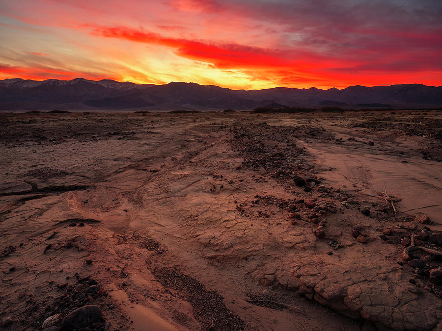 Sunset Photograph - Mud Flow by Ryan Manuel