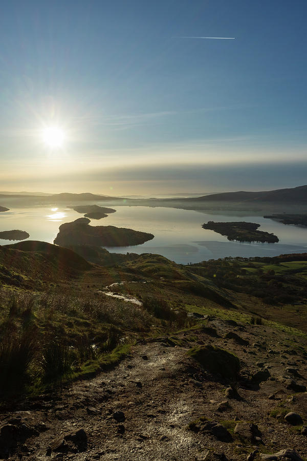 Muddy trail to Conic Hill Digital Art by Gary Ellis - Fine Art America