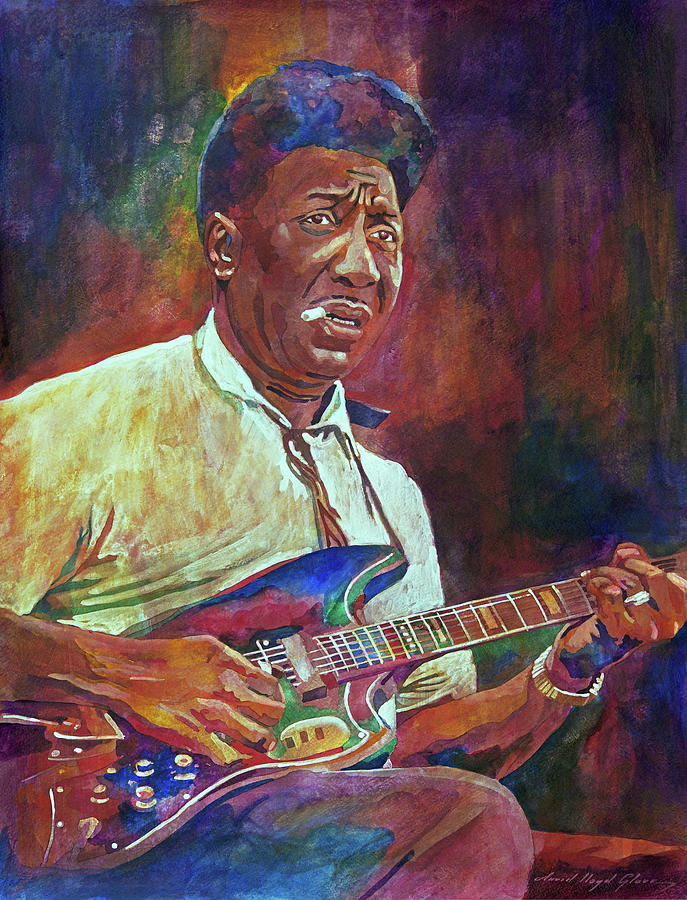 Muddy Waters Painting by David Lloyd Glover
