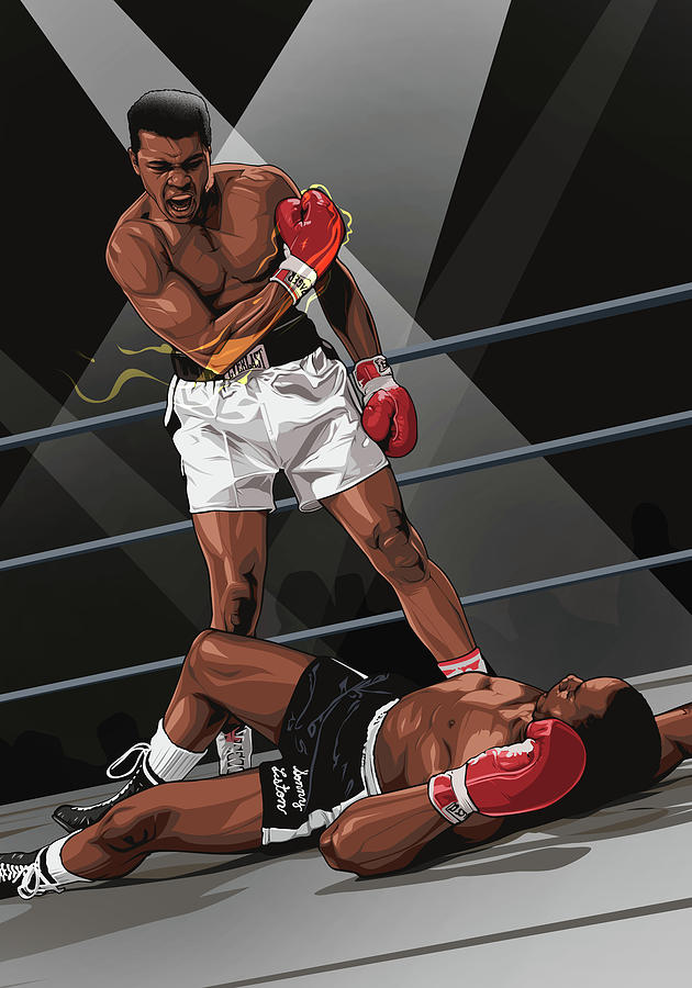 Sports Digital Art - Muhammad Ali by Biko Tecson