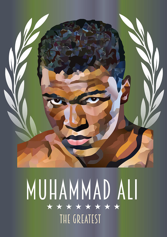 Will Smith Digital Art - Muhammad Ali - The Greatest by Movie Poster Boy