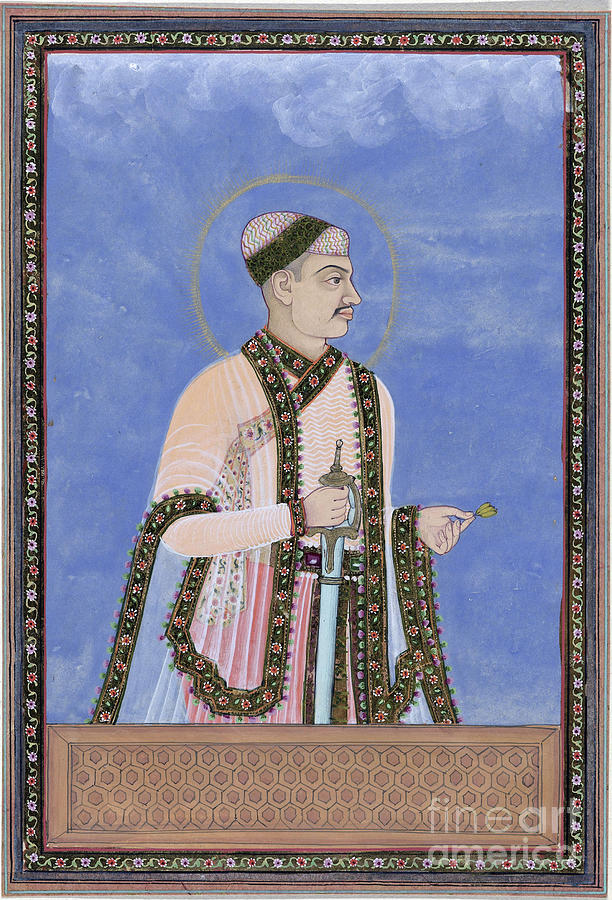 Muhammad Quli Qutb Shah Painting by Granger