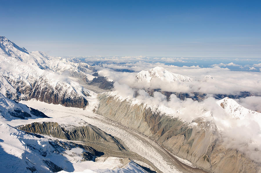 Muldrow Glacier Photograph by Earleliason