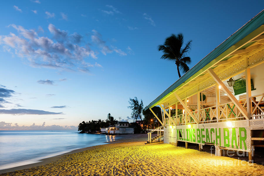 Mullins Beach Bar Barbados Caribbean Photograph By Justin Foulkes Pixels