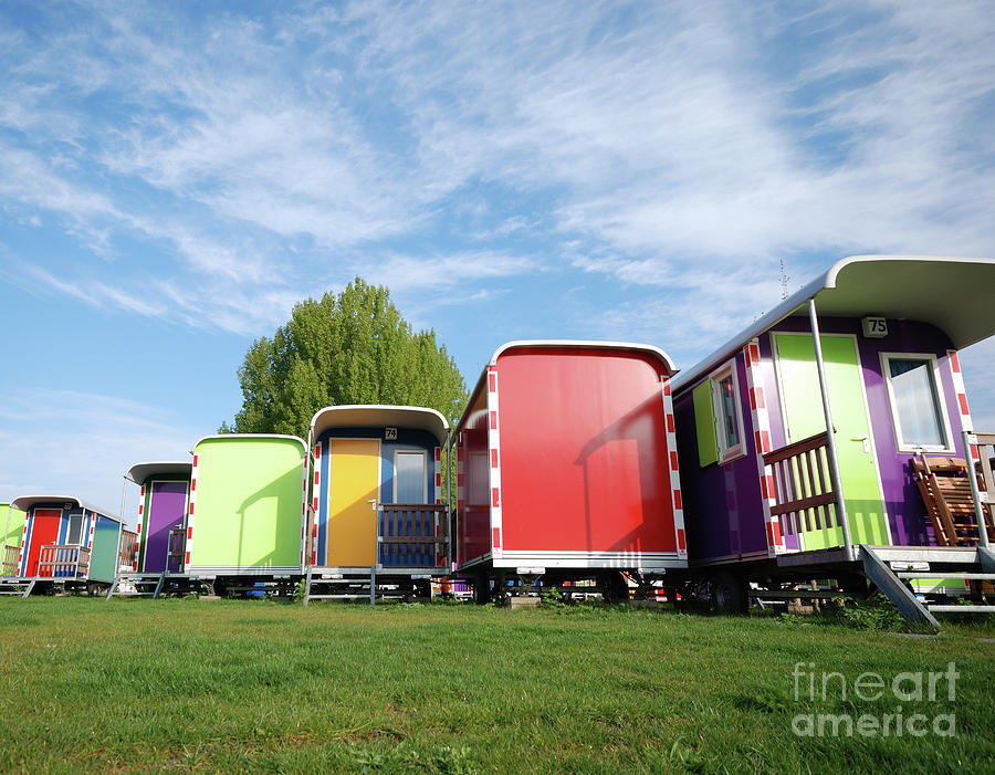 Multi Color Caravans Photograph By Olena Mykhaylova Fine Art America