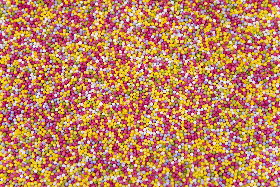 Multi colored sprinkles Photograph by Urhien