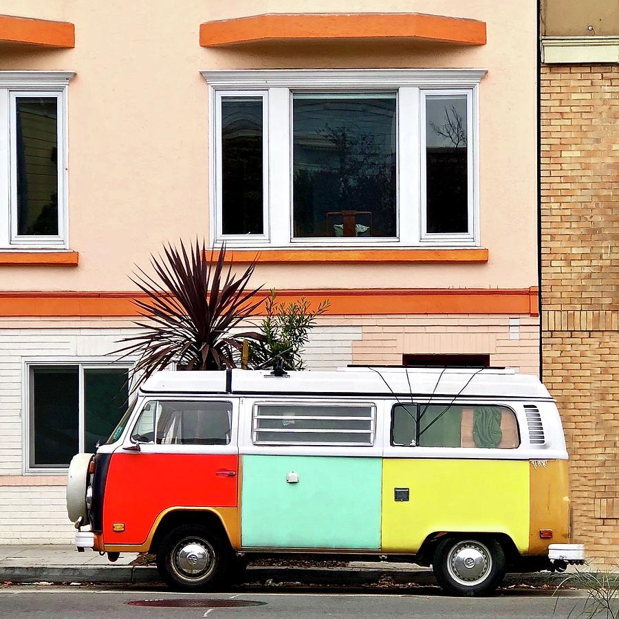 Multi-Colored Van Photograph by Julie Gebhardt