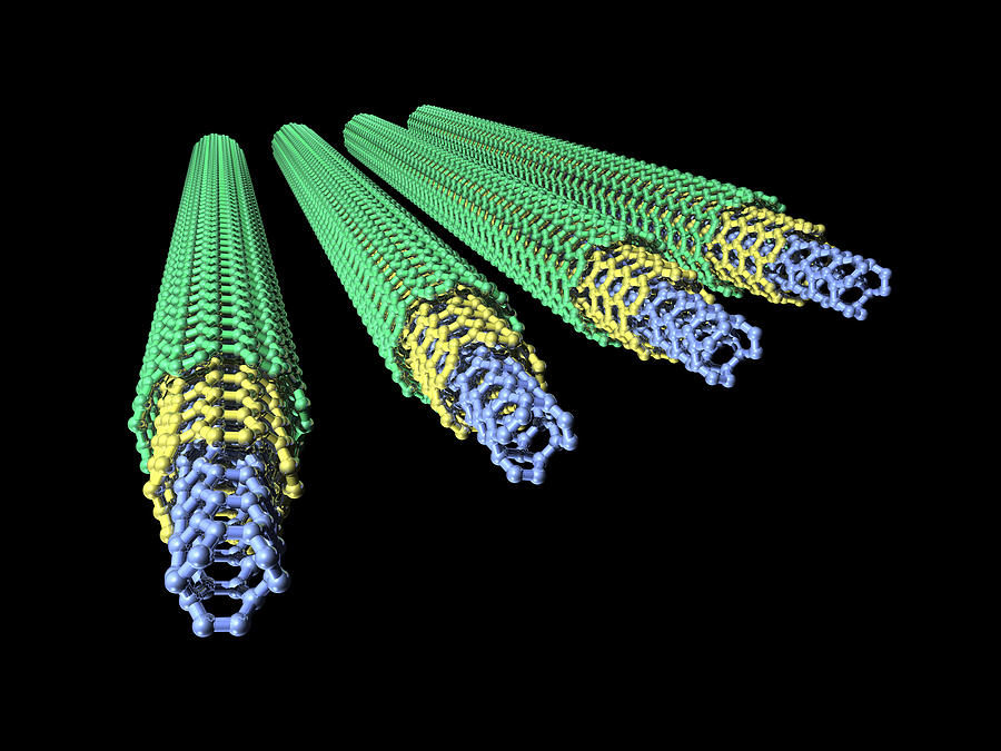Multi-walled Carbon Nanotubes Photograph by Theasis