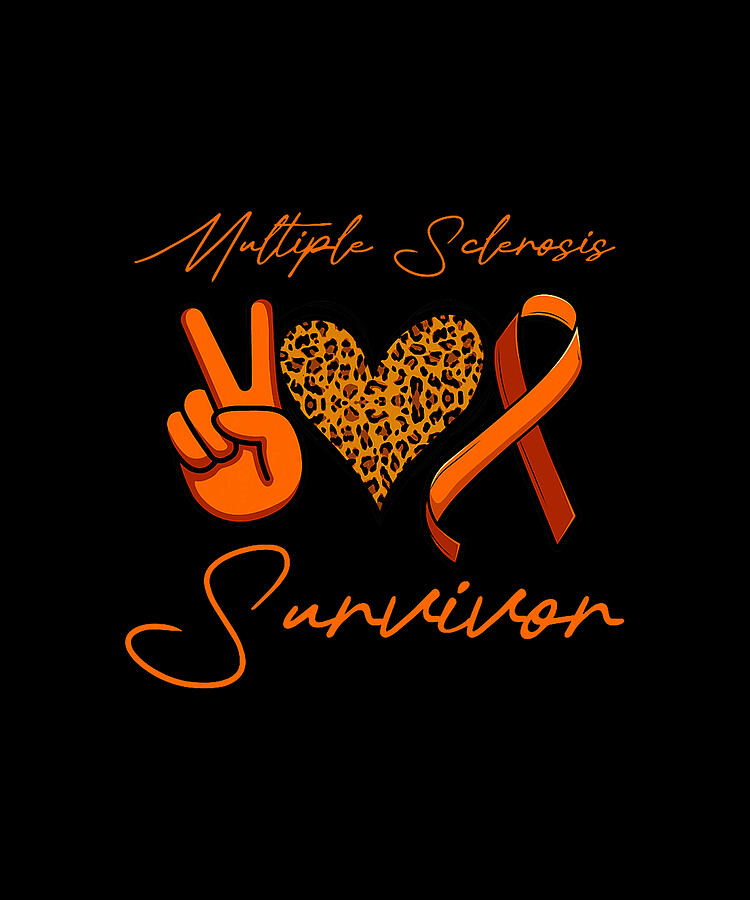 Multiple Sclerosis Survivor Drawing by ThePassionShop - Fine Art America