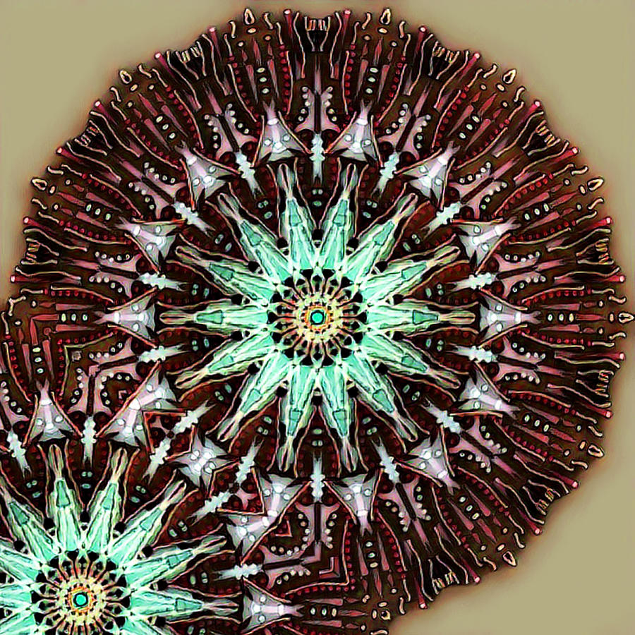 Multiplying Mandala Digital Art by Artful Oasis