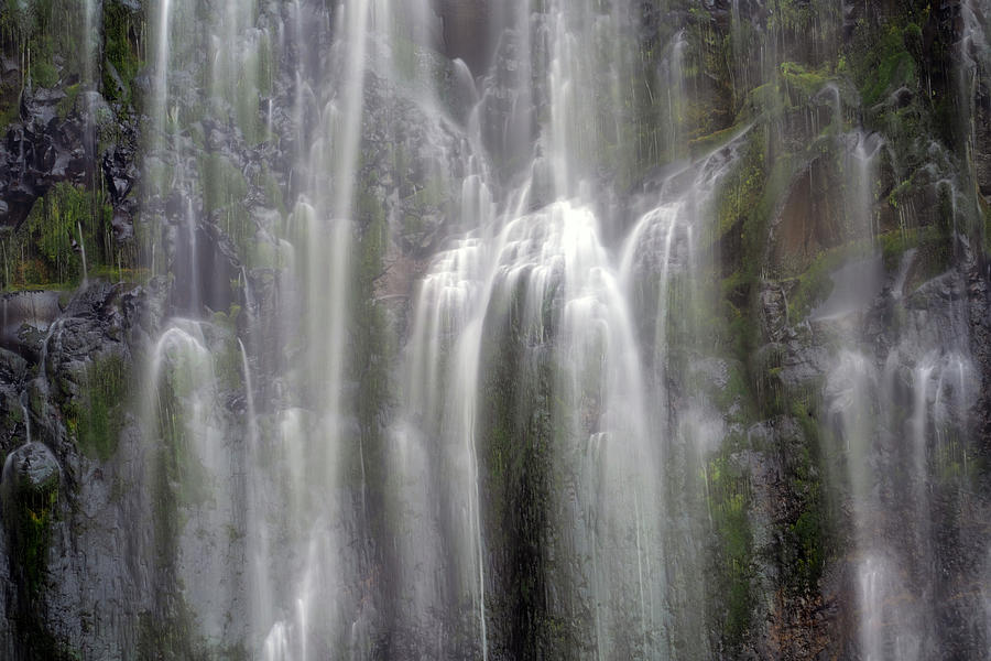 Multnomah Falls Close-up Photograph by Christopher Johnson