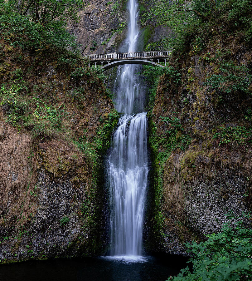 Nature Photograph - Multnomah Falls, Oregon by RF Clark Photography - Rob Clark