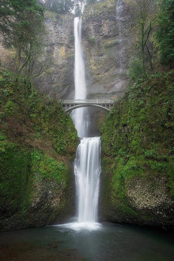 Multnomah Falls Photograph by Rick Berk - Fine Art America